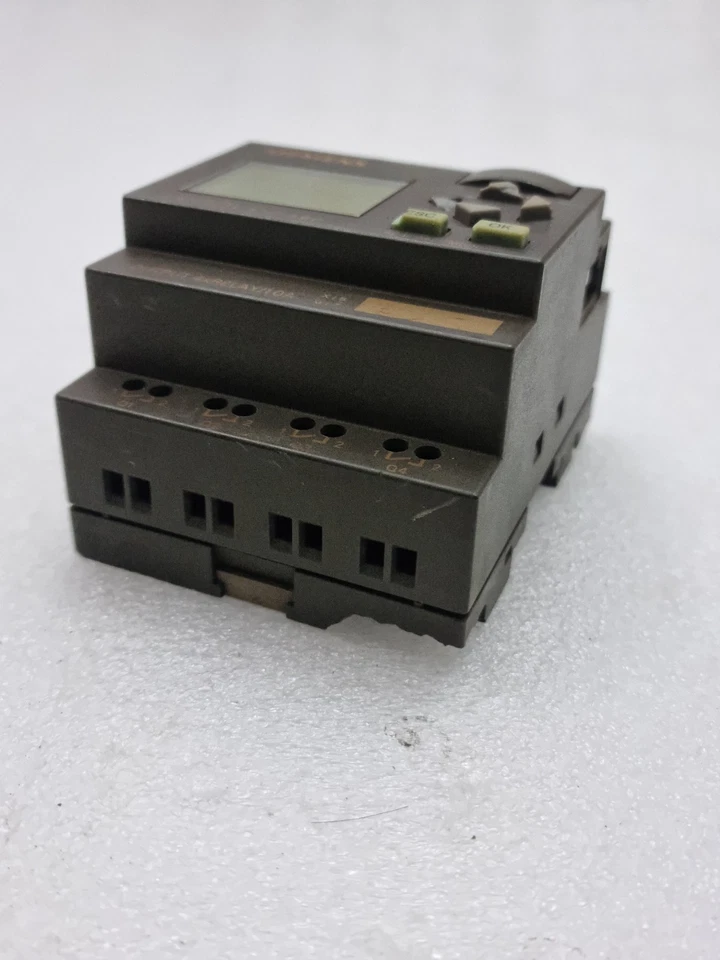 Used Siemens 6ED1052-1MD00-0BA5 12/24Vdc Logo Plc 6ED10521MD000BA5 12/24RC